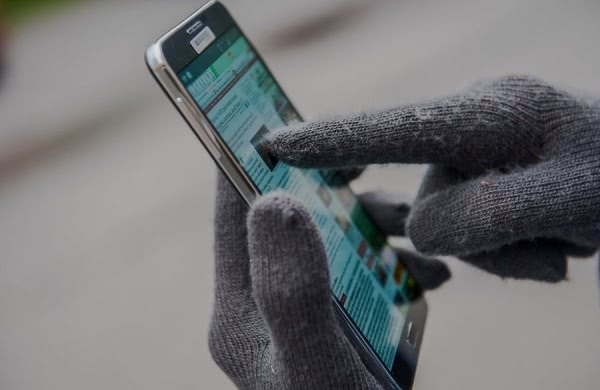 Setzen Bespitzelung Telefon Man